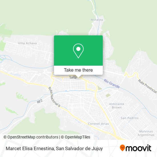 Mapa de Marcet Elisa Ernestina