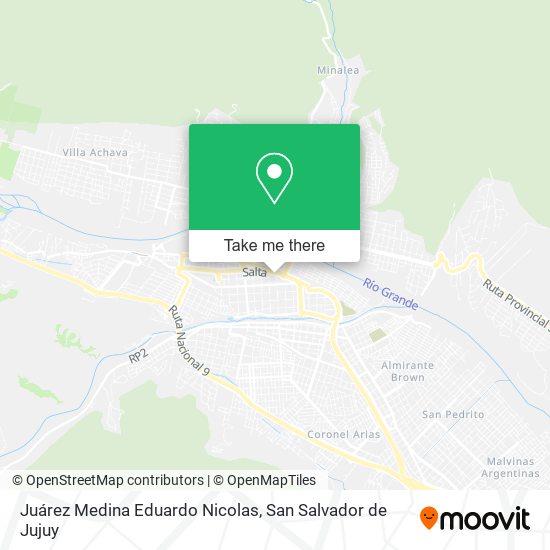 Juárez Medina Eduardo Nicolas map
