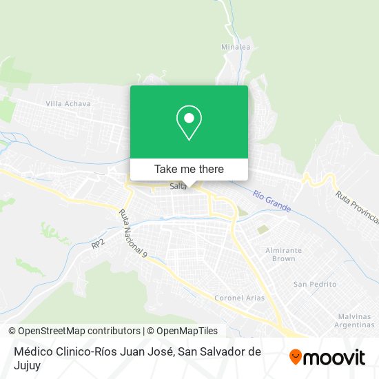 Mapa de Médico Clinico-Ríos Juan José