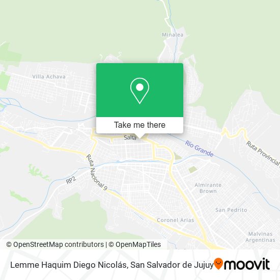 Lemme Haquim Diego Nicolás map