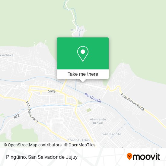 Mapa de Pingüino