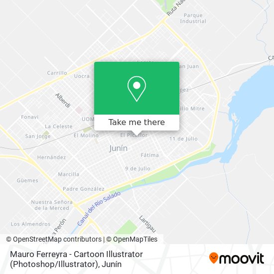 Mauro Ferreyra - Cartoon Illustrator (Photoshop / Illustrator) map