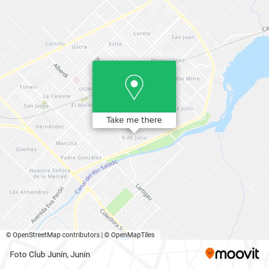 Foto Club Junín map
