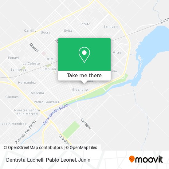 Dentista-Luchelli Pablo Leonel map