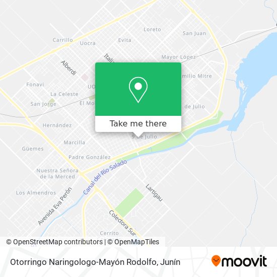 Otorringo Naringologo-Mayón Rodolfo map