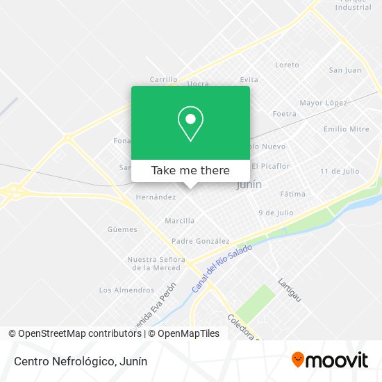 Centro Nefrológico map