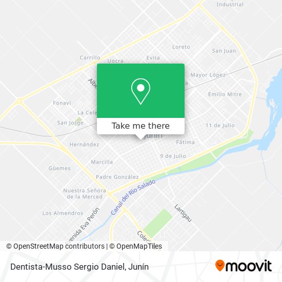 Dentista-Musso Sergio Daniel map
