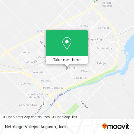 Nefrólogo-Vallejos Augusto map
