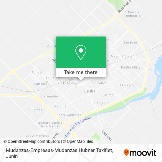 Mudanzas-Empresas-Mudanzas Hubner Taxiflet map