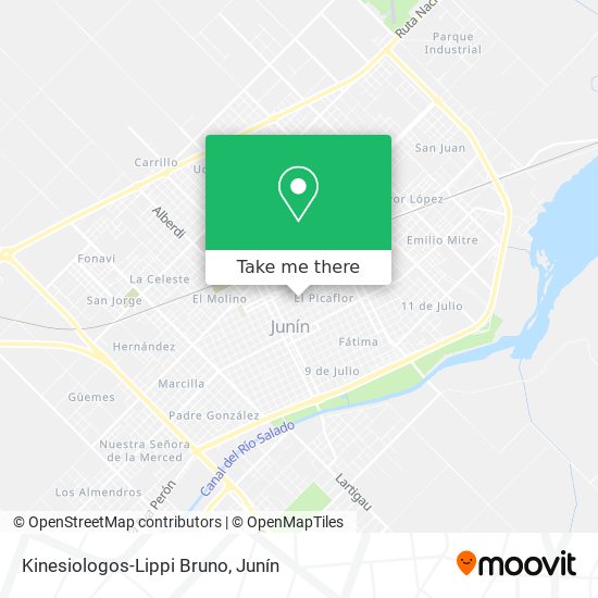 Kinesiologos-Lippi Bruno map