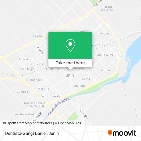 Dentista-Gangi Daniel map