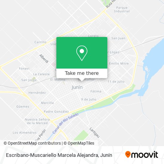 Mapa de Escribano-Muscariello Marcela Alejandra