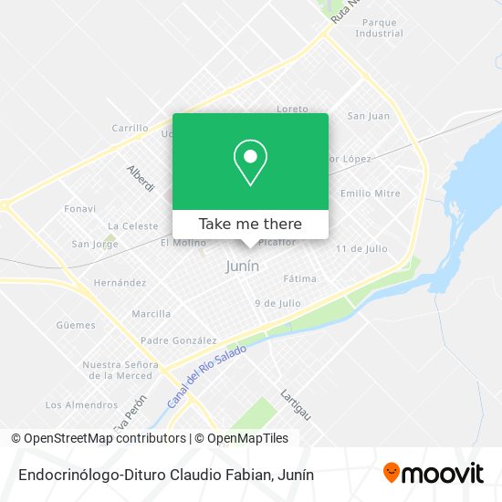 Endocrinólogo-Dituro Claudio Fabian map