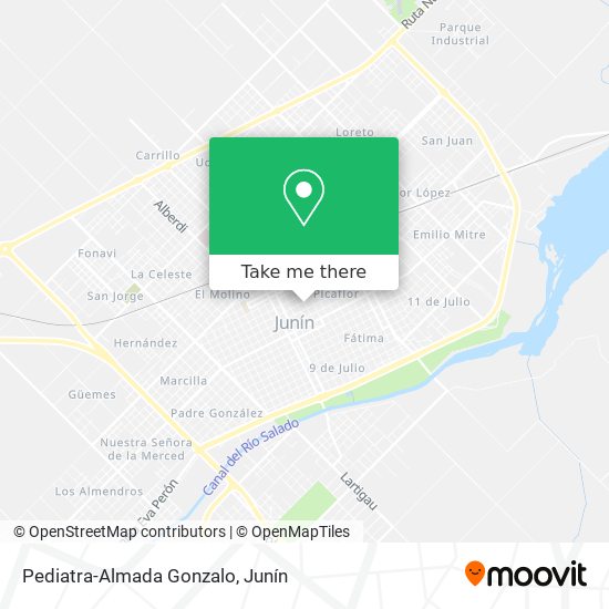 Pediatra-Almada Gonzalo map