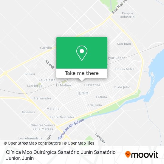 Clínica Mco Quirúrgica Sanatório Junín Sanatório Junior map