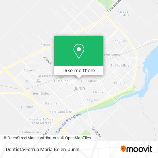 Mapa de Dentista-Ferrua Maria Belen