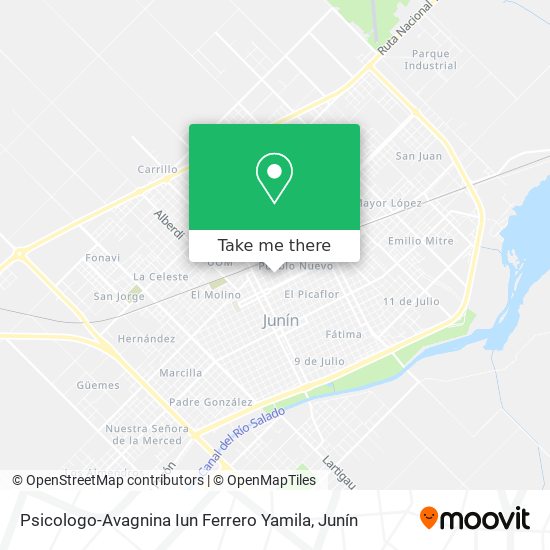 Psicologo-Avagnina Iun Ferrero Yamila map