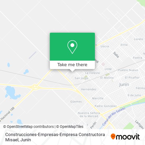 Construcciones-Empresas-Empresa Constructora Misael map