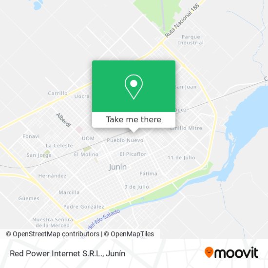 Red Power Internet S.R.L. map