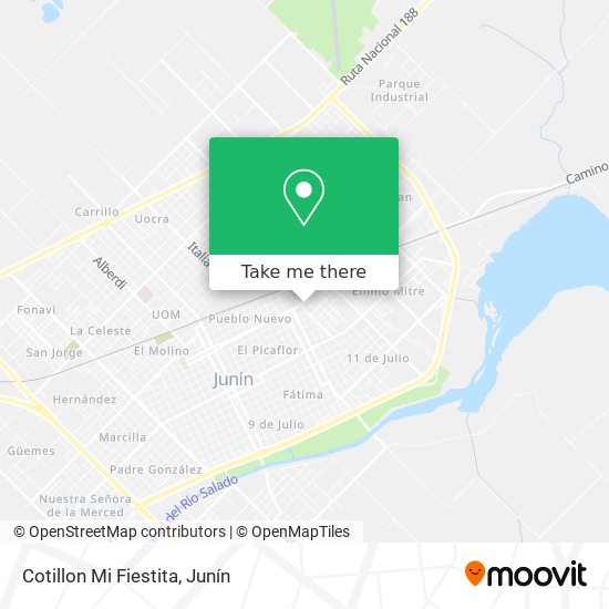 Cotillon Mi Fiestita map