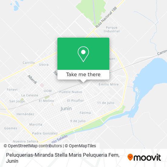 Peluquerias-Miranda Stella Maris Peluqueria Fem map