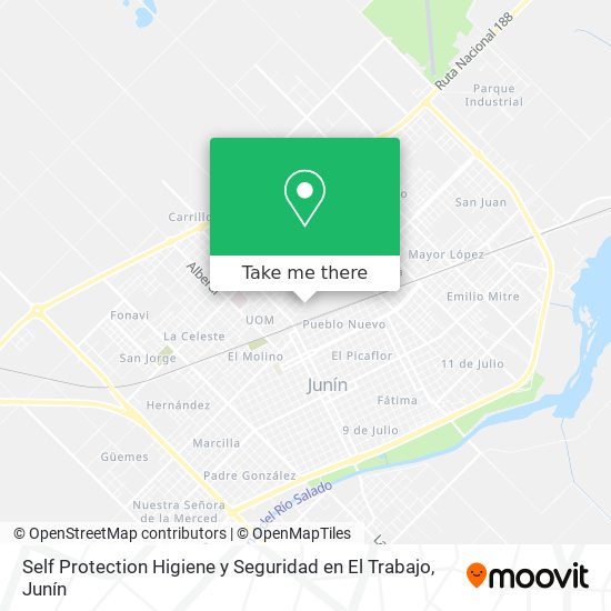 Mapa de Self Protection Higiene y Seguridad en El Trabajo