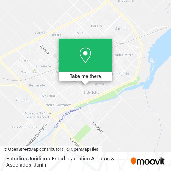 Estudios Juridicos-Estudio Juridico Arriaran & Asociados map