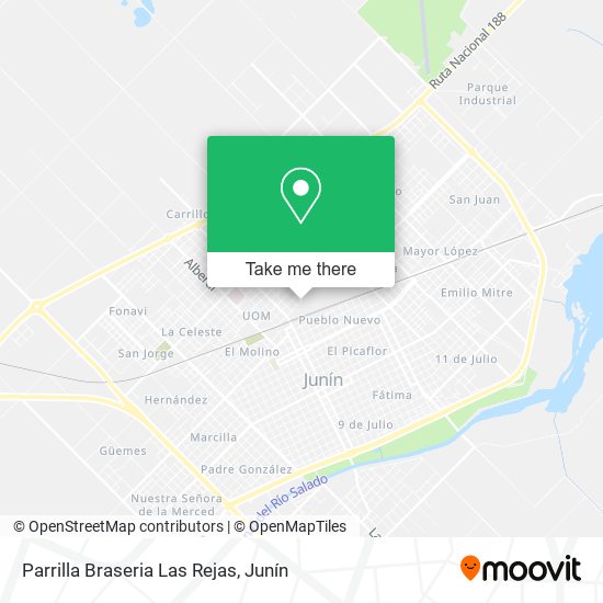 Parrilla Braseria Las Rejas map