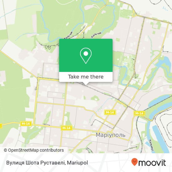 Вулиця Шота Руставелі map