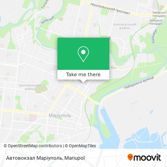 Автовокзал Маріуполь map