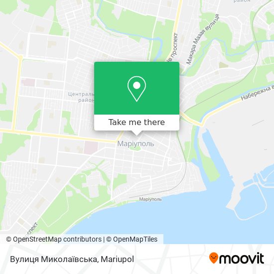 Вулиця Миколаївська map