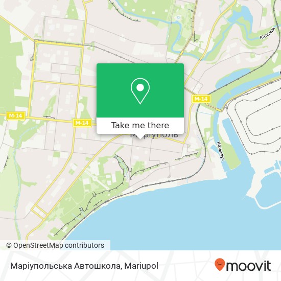 Маріупольська Автошкола map