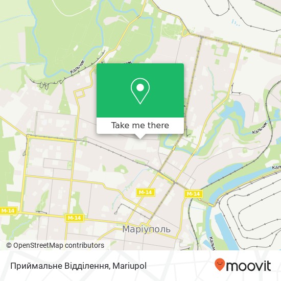 Приймальне Відділення map