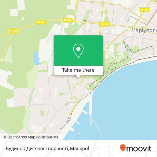 Будинок Дитячої Творчості map