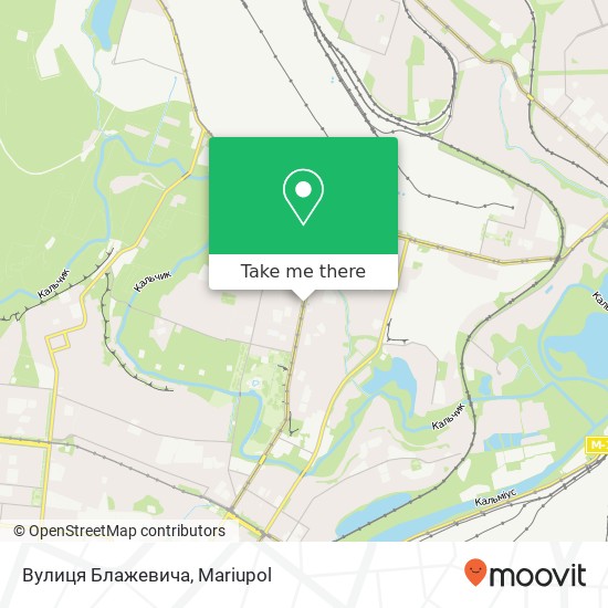 Вулиця Блажевича map