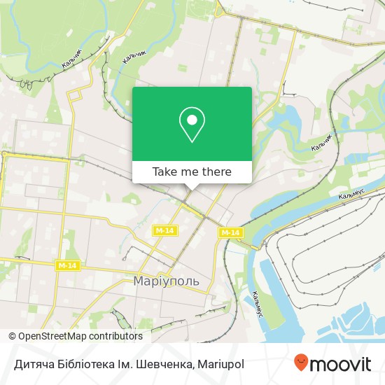 Дитяча Бібліотека Ім. Шевченка map