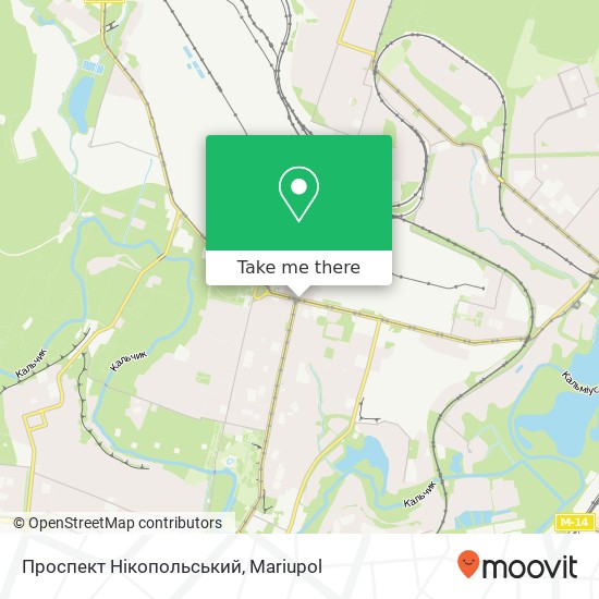 Проспект Нікопольський map