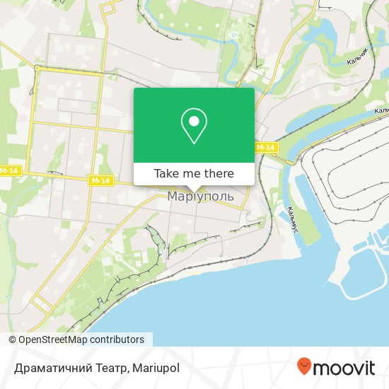 Драматичний Театр map