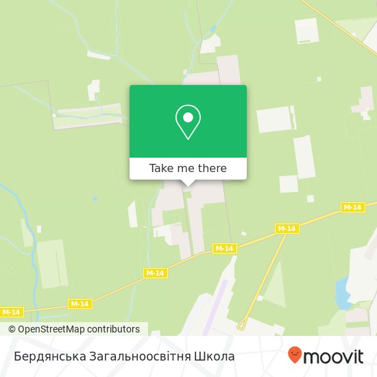 Бердянська Загальноосвітня Школа map