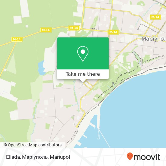 Ellada, Маріуполь map