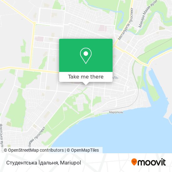 Студентська Їдальня map