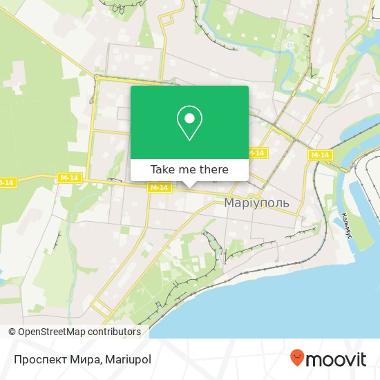 Проспект Мира map