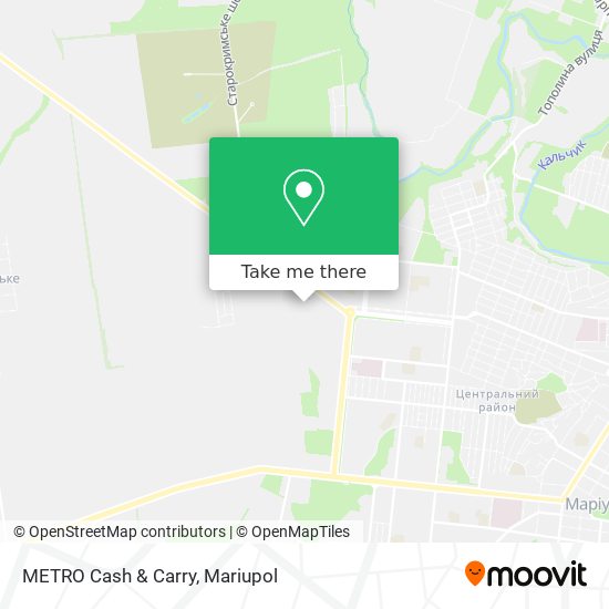 METRO Cash & Carry map