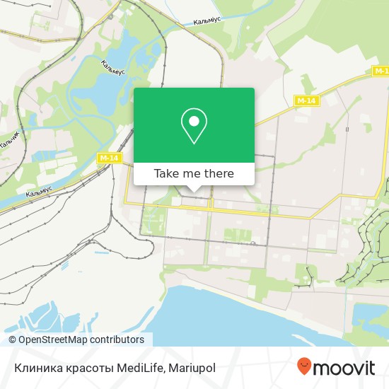 Клиника красоты MediLife map