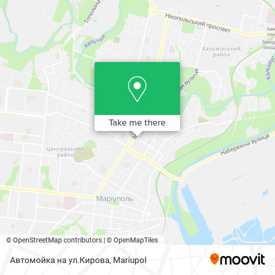 Автомойка на ул.Кирова map