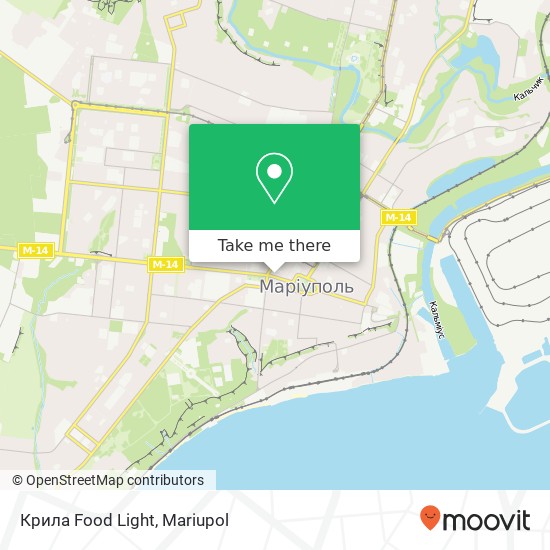 Крила Food Light map