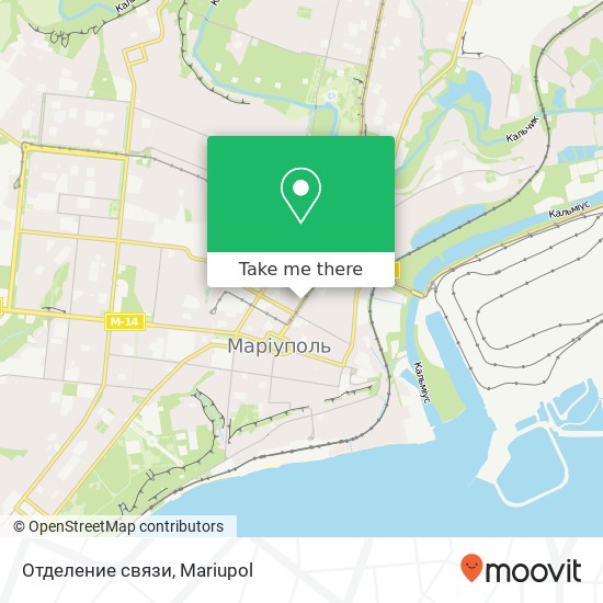 Отделение связи map