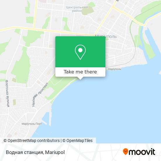 Водная станция map