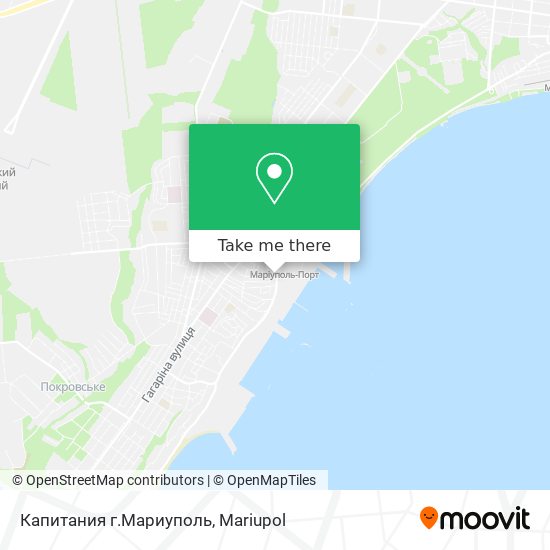 Капитания г.Мариуполь map