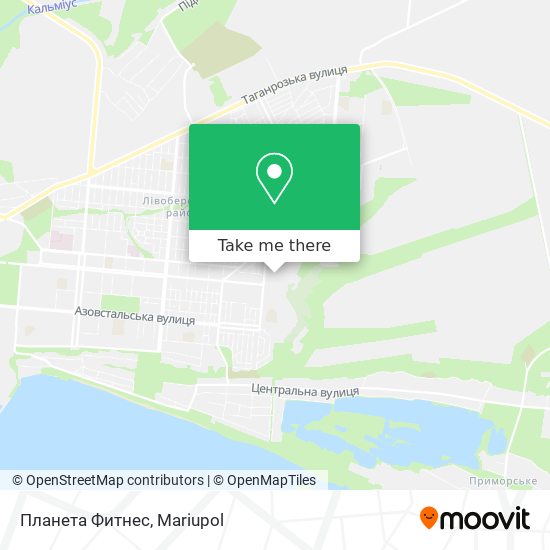 Планета Фитнес map